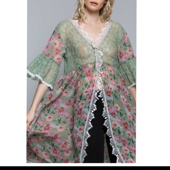 POL Sage Kimono - Picture 4 of 13